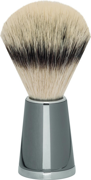 Erbe Shaving Brush Synthetik Metal titanium "Premium Design NEW YORK"