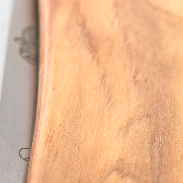 Straight razor 5/8" carbon | Barbarossa Olive wood