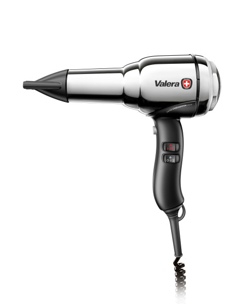 Hairdryer SWISS STEEL MASTER 1800 LIGHT PUSH CHROME