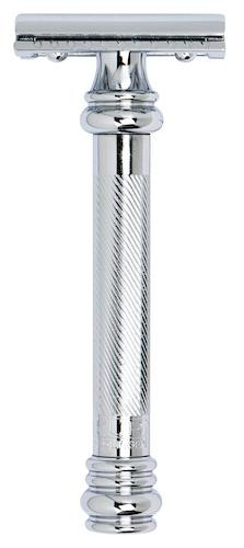Safty razor 38C BARBER POLE | long handle | chrome-plated