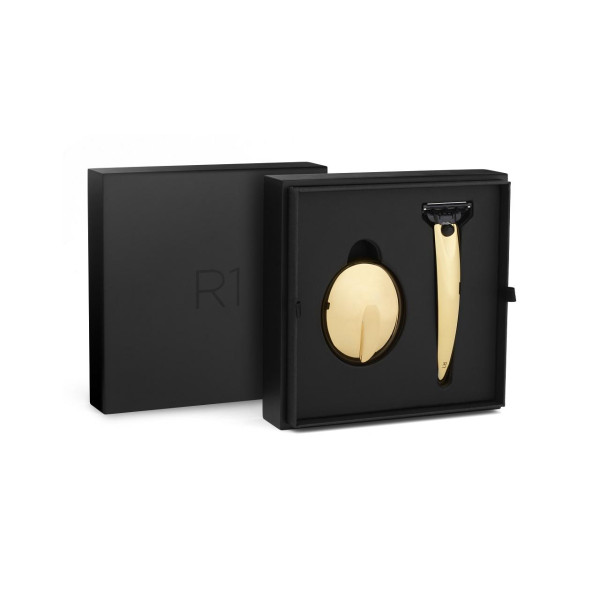 Bolin Webb-R1 Gold 24 ct Gift Set | Razor & Case