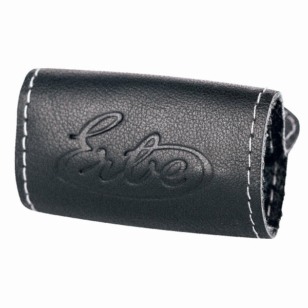 Blade guard for wet shaver leather black