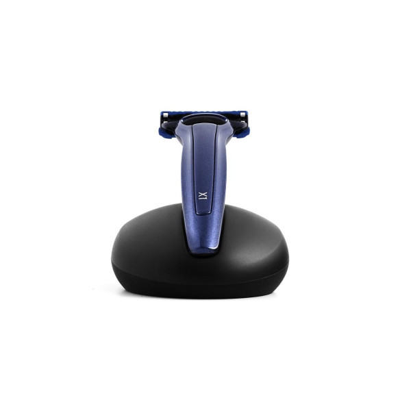 X1 Ocean Blue gift set with wet razor and stand