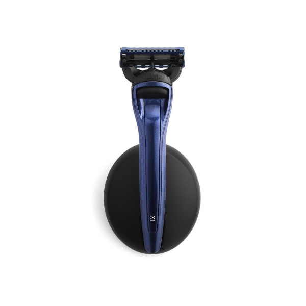 X1 Ocean Blue gift set with wet razor and stand