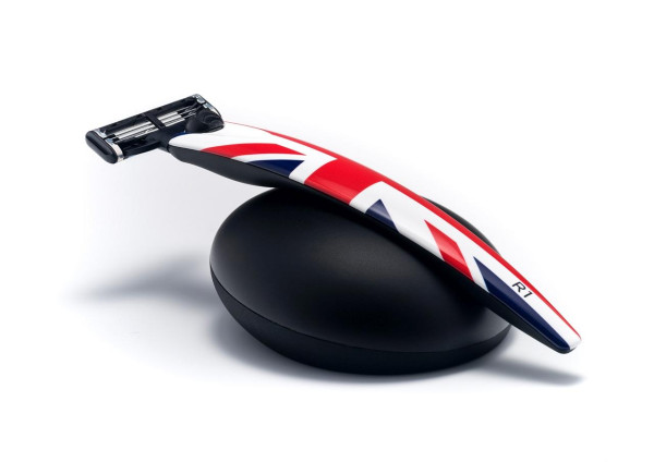 R1 Jack-Geschenkset mit Nassrasierer und Halter