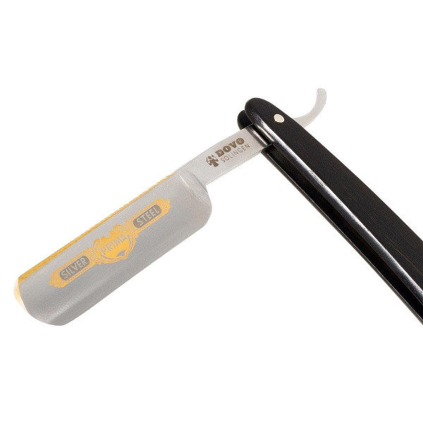 Straight razor 5/8" carbon | Prima ebony