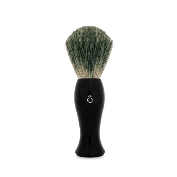shaving black, fine badger hair