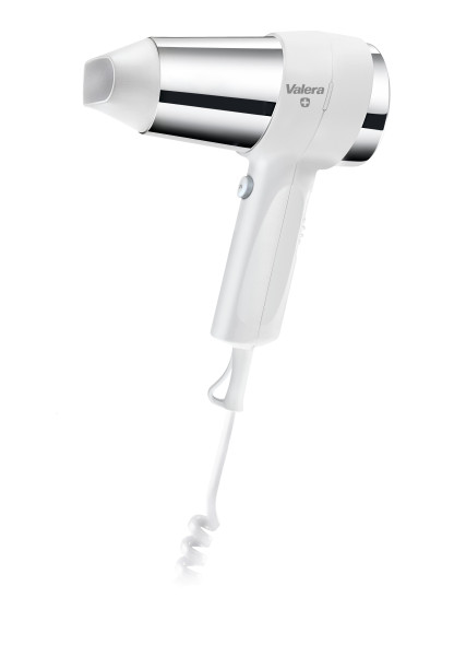 Hair Dryer Action 1600 Push White/Chrome