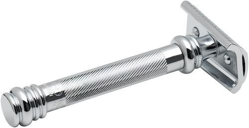 Safty razor 39C BARBER POLE | long handle | chrome-plated