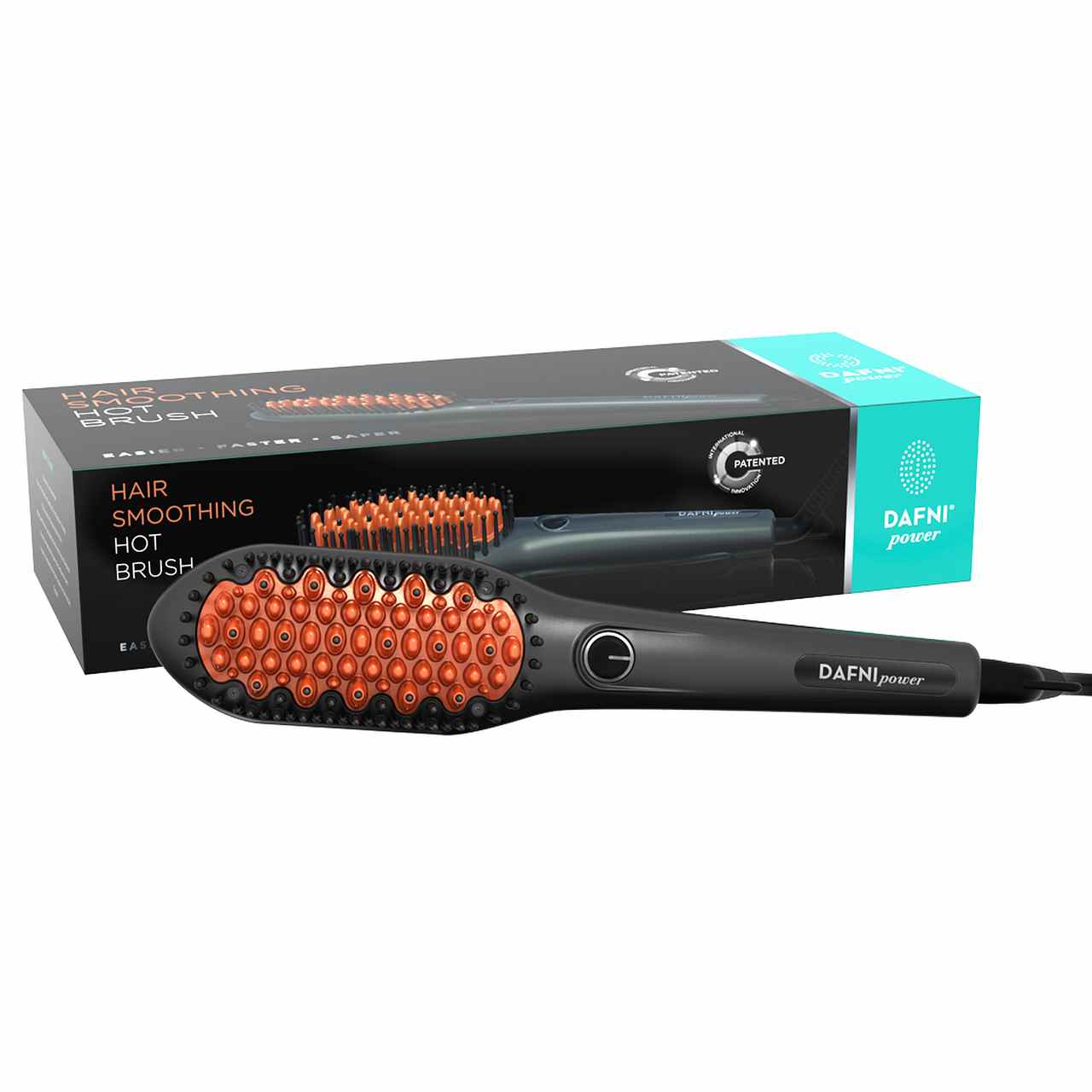 【新品】DAFNI power HAIR SMOOTHING HOT BRUSH