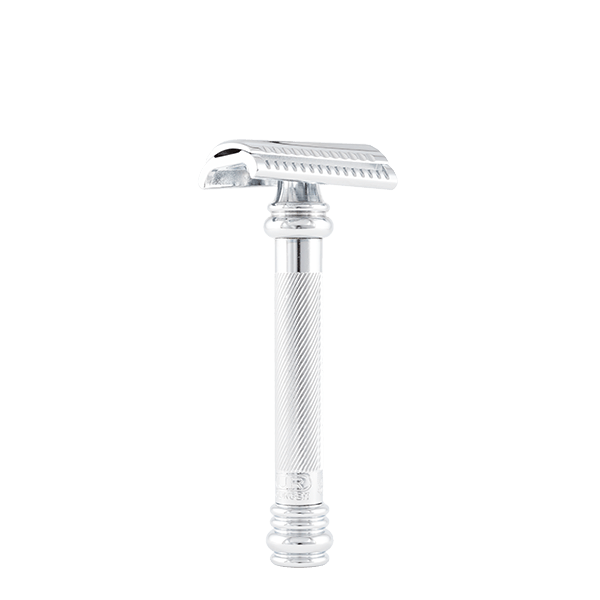 Safty razor 39C BARBER POLE | long handle | chrome-plated