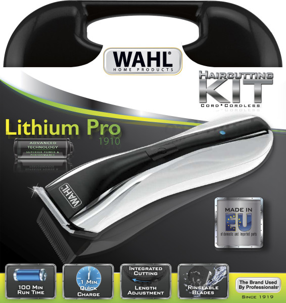 Haarschneider 1910.0467 Lithium Pro LED White
