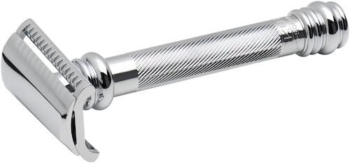 Safty razor 39C BARBER POLE | long handle | chrome-plated