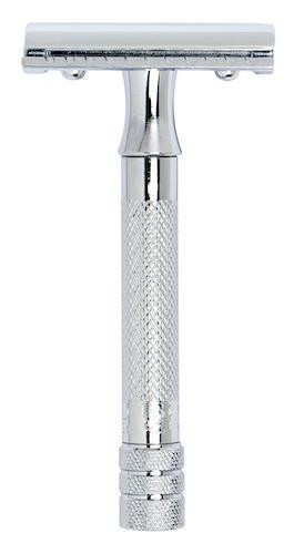 Safty razor 33c | short handle | chrome-plated