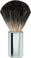 Erbe shaving brush Badger hair stainless steel shiny "Premium Design BERLIN"