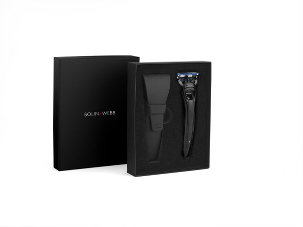 X1 Nero Black gift set with razor and "Case"