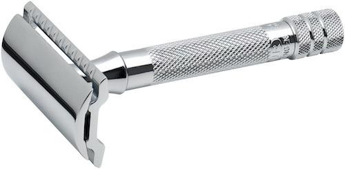 Safty razor 33c | short handle | chrome-plated
