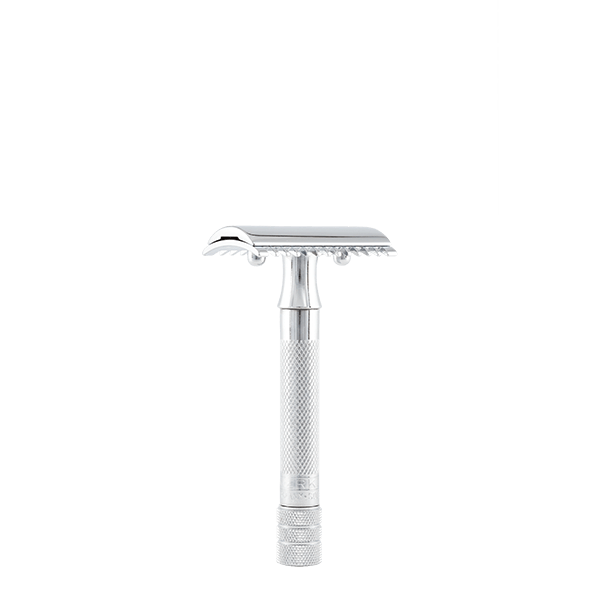 Safty razor 15c | short handle | chrome-plated | tooth comb
