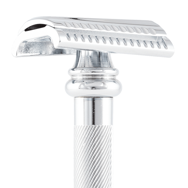 Safty razor 39C BARBER POLE | long handle | chrome-plated