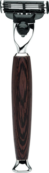 Razor | Gillette® Mach3® | Wenge wood "Serie Premium Design MILANO"