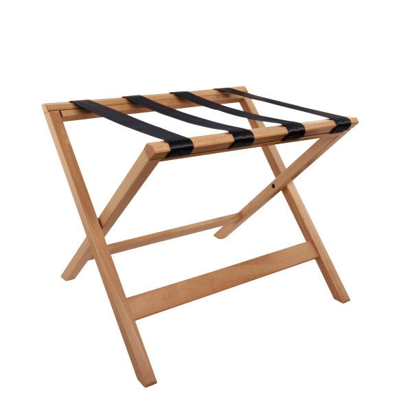Luggage Rack Natural beech wood