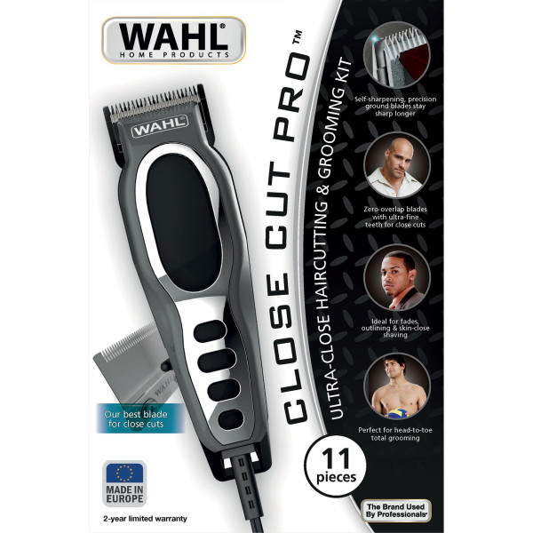 Hair Cutting Set Close Cut Pro Grey