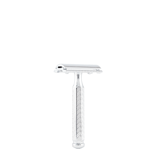 Safty razor 42C | short handle | chrome-plated