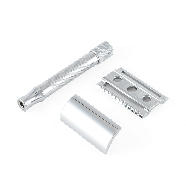 Safty razor 33c | short handle | chrome-plated