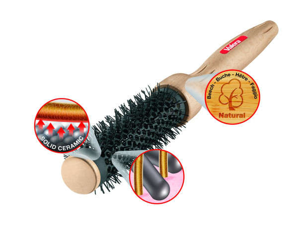 Round brush X-BRUSH 44 mm