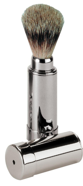travel shaving brush, 3 pieces, badger