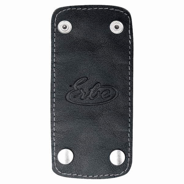 Blade guard for wet shaver leather black
