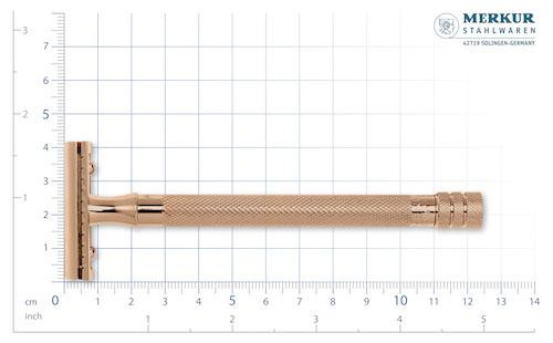 Safty razor 24G | long handle | rose gold