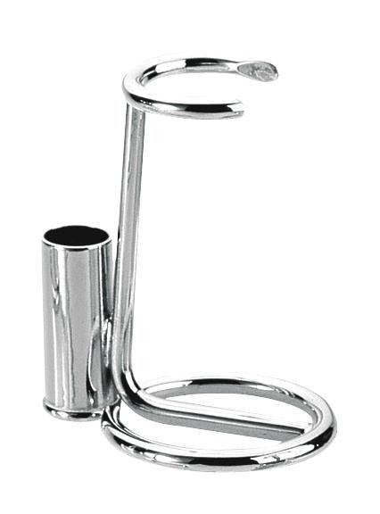 Shaver and shaving brush chrome