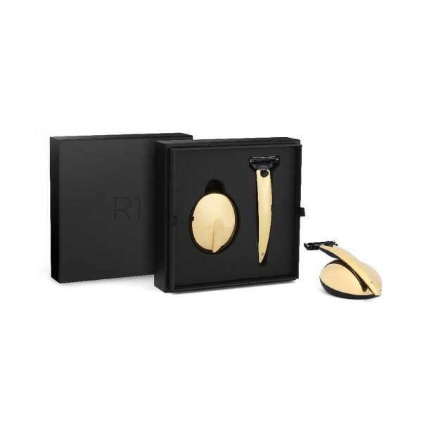 Bolin Webb-R1 Gold 24 ct Gift Set | Razor & Case