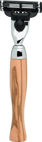 Razor | Gillette® Mach3® | olive wood series "Premium Design VIENNA"