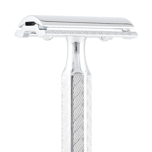 Safty razor 42C | short handle | chrome-plated