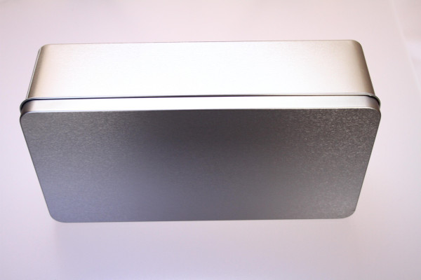 Rectangular metal box