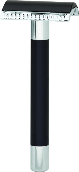 Erbe Safty Razor Tradition-Aluminum black from the shaving series "Erbe Premium Design Berlin"