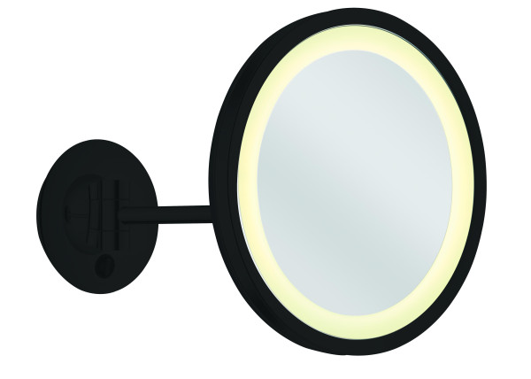 NEXXUS Make-up mirror LED City Light with swivel arm for wall mounting with direct connection (020801)