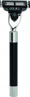 Razor | Gillette® Mach3® | aluminum black | shaving series "Erbe Premium Design Berlin"