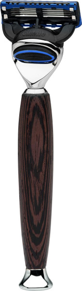 Razor | Gillette® Fusion™| Wenge wood "Serie Premium Design MILANO"
